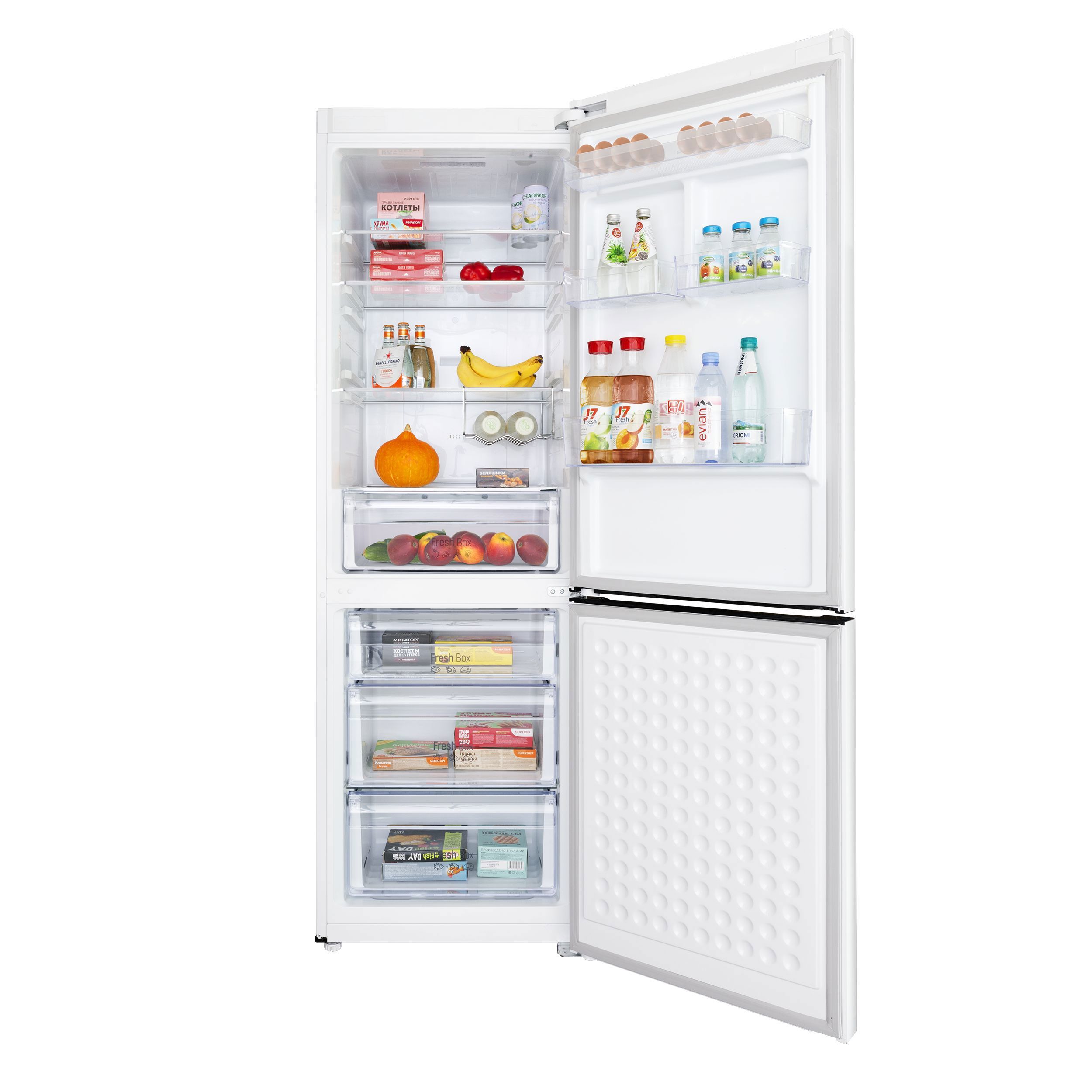 Холодильник-морозильник Maunfeld mff195nfbg10
