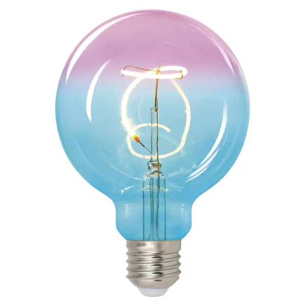 Лампа светодиодная Uniel E27 220-240 В 4 Вт декоративная 300 лм фиолетовый цвет света