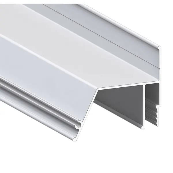 Профиль для освещения Apeyron алюминиевый 71x61 мм 2 м врезной алюминиевый профиль для светодиодной ленты apeyron