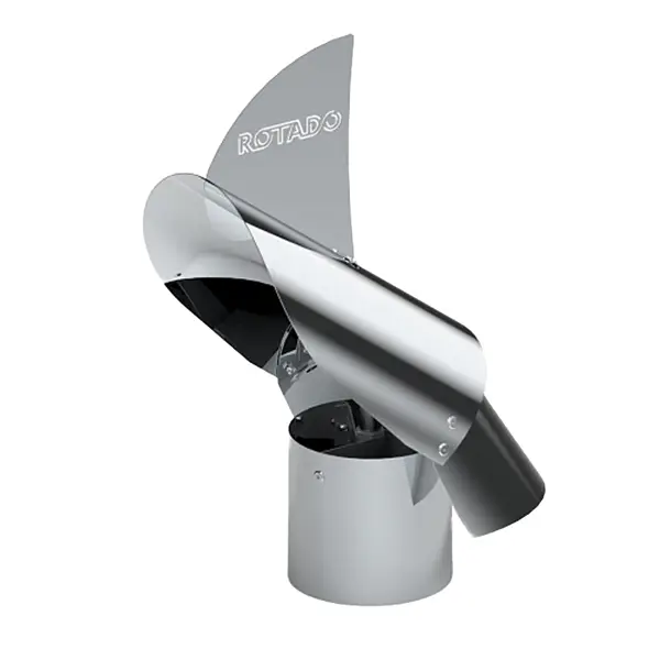 Зонт-К с ветрозащитой, толщина 0,5 мм, Ø120 Дефлектор