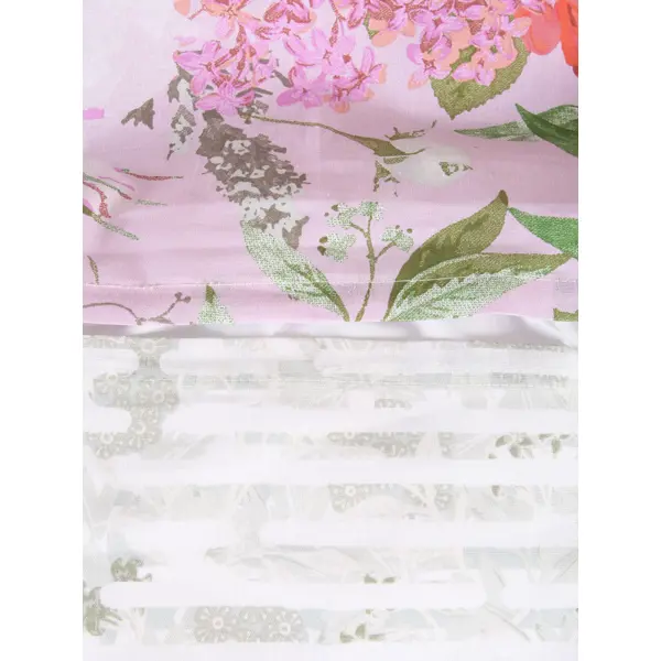фото Комплект постельного белья melissa lilac полуторный бязь