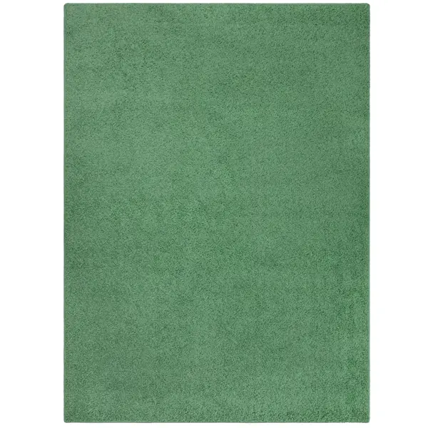 фото Ковер полипропилен хюгге 133х170 см цвет зеленый нева тафт