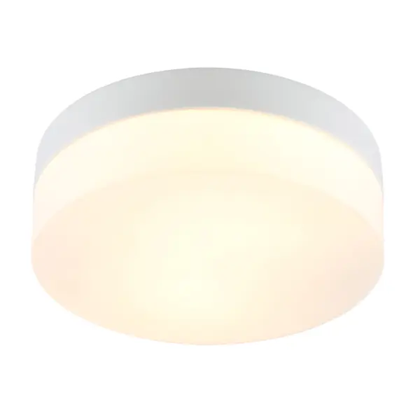 Светильник для ванной Arte Lamp «Aqua» 60 Вт IP44 цвет белый, накладной кулер для воды aqua work 0 7ldr белый