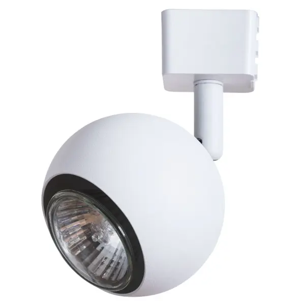 Трековый светильник Arte Lamp «Brad» 35 Вт однофазный 2 м² цвет белый коннектор для шинопровода трека arte lamp