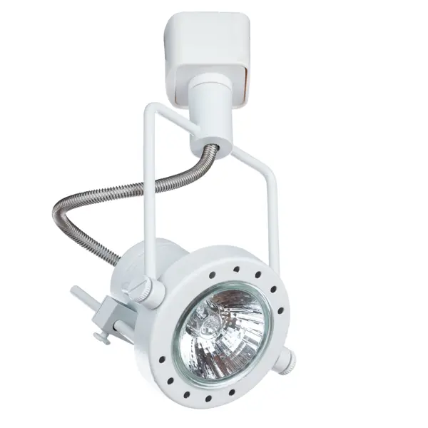 Трековый светильник Arte Lamp «Costruttore» 50 Вт однофазный 2 м² цвет белый коннектор arte lamp угловой вертикальный для соединения шинопроводов накладных магнитных