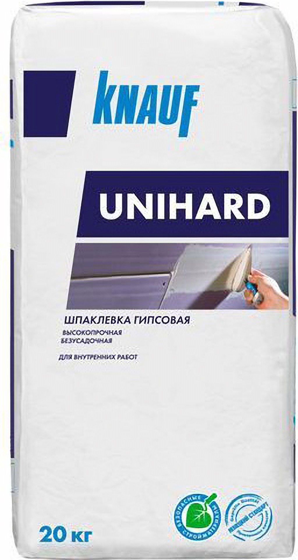 Шпаклевка гипсовая для заделки швов и стыков Knauf Унихард 20 кг ✳️ купить  по цене 1192 ₽/шт. в Екатеринбурге с доставкой в интернет-магазине Леруа  Мерлен