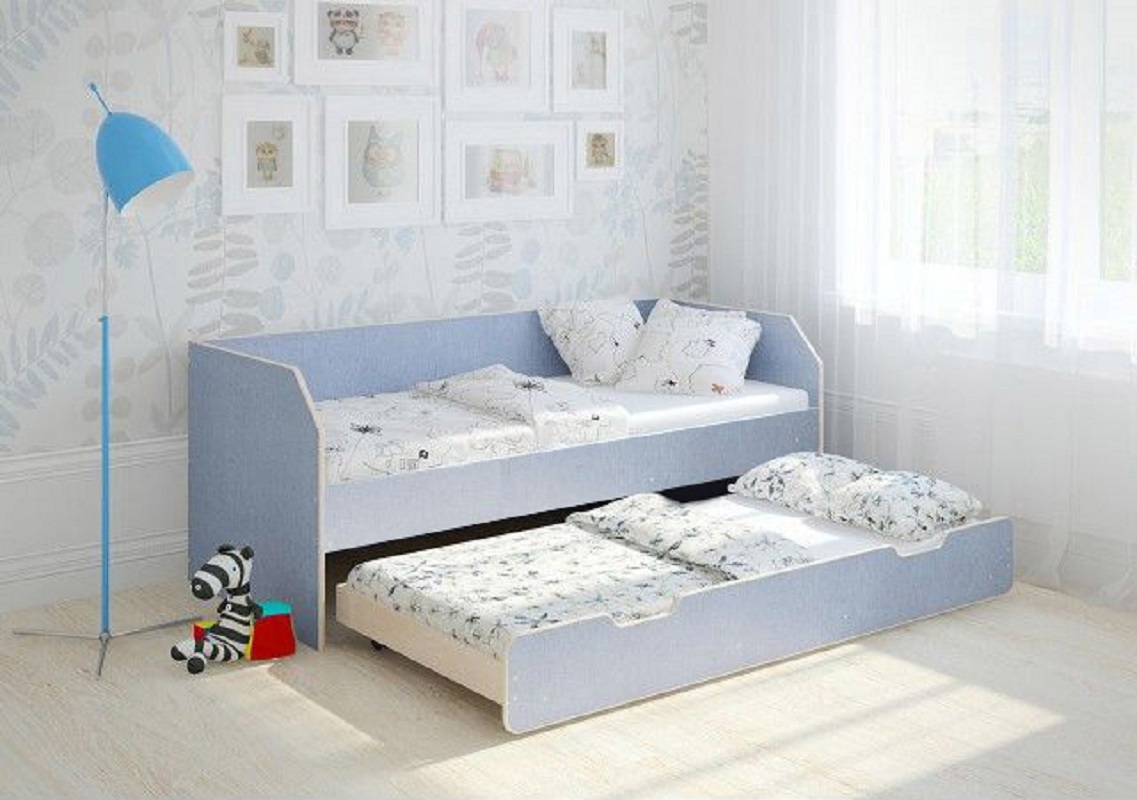 двухъярусные кровати для детей с выдвижной кроватью