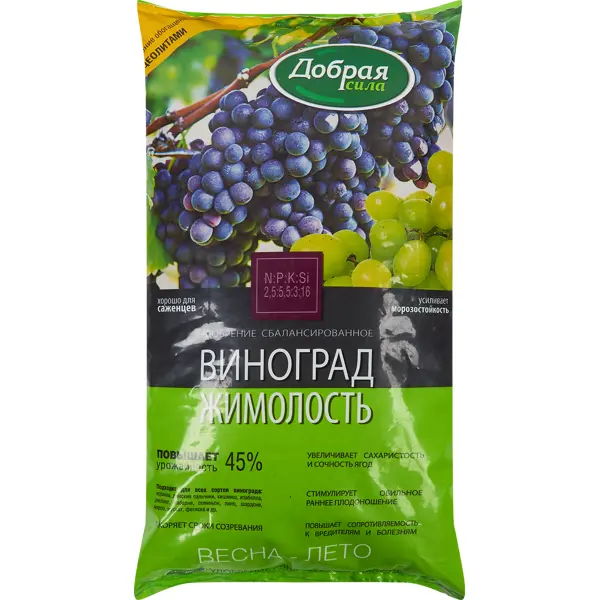 Удобрение виноград-жимолость 0.9 кг виноград плодовый восторг h40 см