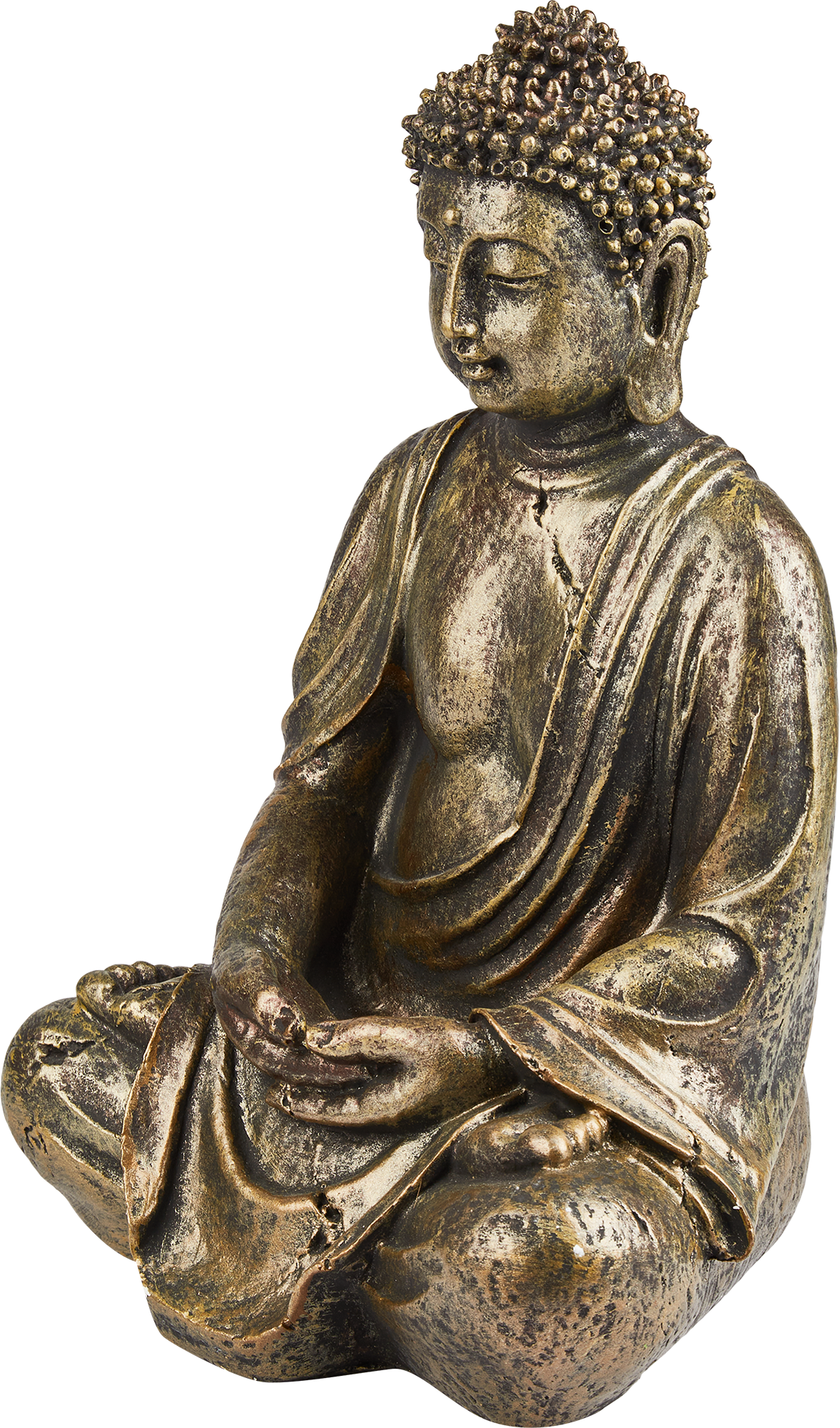 Фигура Будда бронзовая гипс