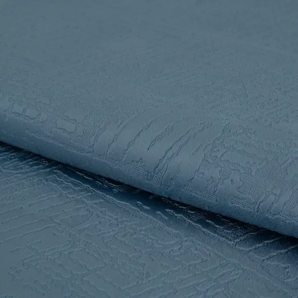 Ткань 1 м/п Венуа бархат 280 см цвет голубой конвектор русское тепло стандарт голубой
