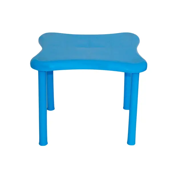 Стол садовый прямоугольный Капитоша складной 59.5x50.5x49.5 см полипропилен голубой складной органайзер на спинку сидения perfecto linea