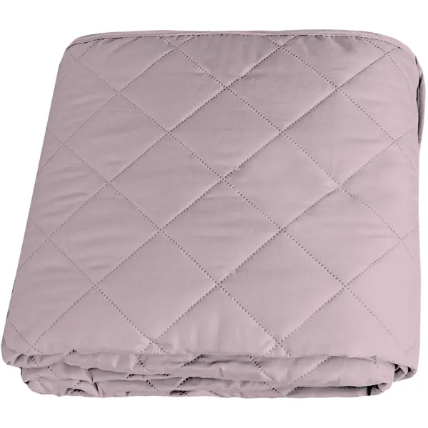 Покрывало двустороннее Melissa 200x220 см микрофибра стёганая цвет розово-серый подушка без наволочки стёганая микрофибра 50x70 см
