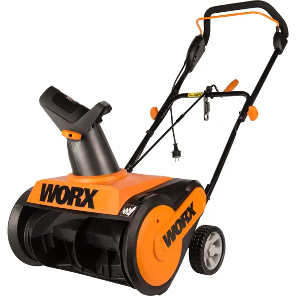 фото Снегоуборщик электрический worx wg450e 46 см 1600 вт