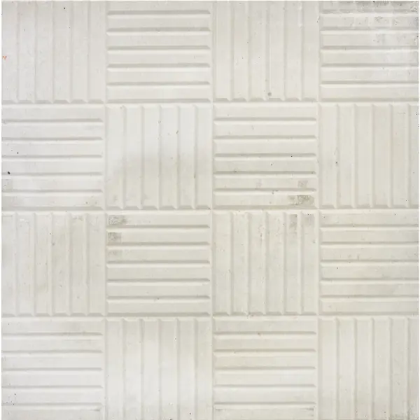 Плитка тротуарная Паркет 300x300x30 мм цвет серый плитка тротуарная прямоугольная braer 200x100x60 мм серый