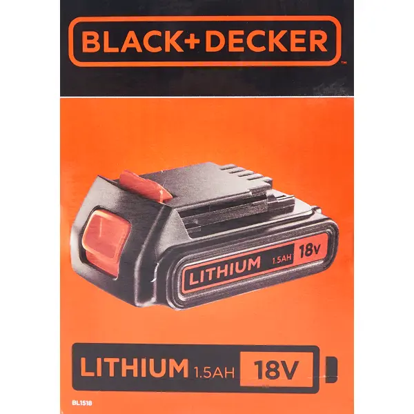 BLACK & DECKER BL1518-XJ BATTERY 18V Li-ION 1.5Ah