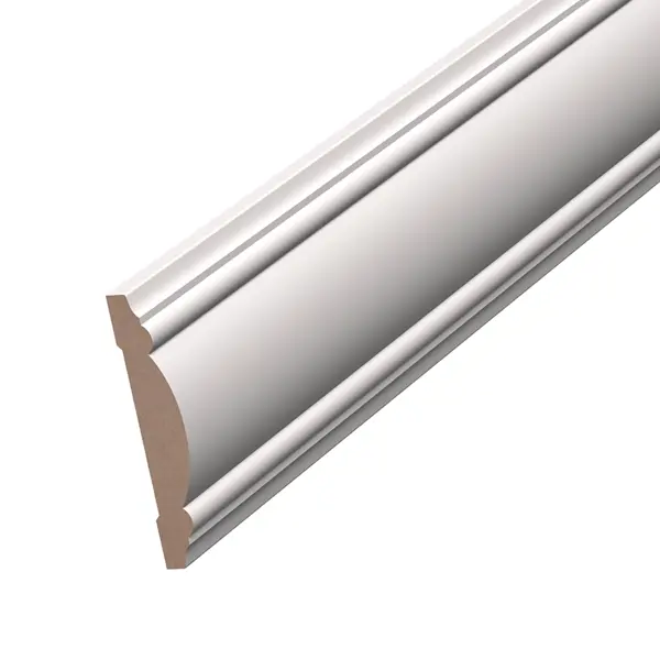 Наличник Вайнскот-6 2200x80x16 мм эмаль цвет белый клей komfort полиуретановый для уплотнителя оконного дверного 1 мл
