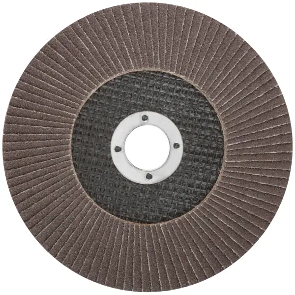Круг лепестковый торцевой Р80 150 мм диск шлифовальный лепестковый р80 125 мм