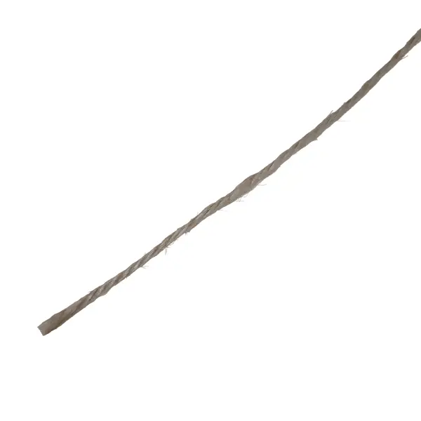 Нить-шпагат джутовая Сибшнур 2 мм 1340 м, цвет коричнево-бежевый нить для плетения d 2 мм 25 ± 1 м радужный