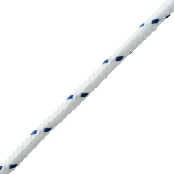 Шнур Standers плетеный 4 мм полипропиленовый цвет белый 20 м/уп. flamingo игрушка для собак канат плетеный 2 узла белый 35см