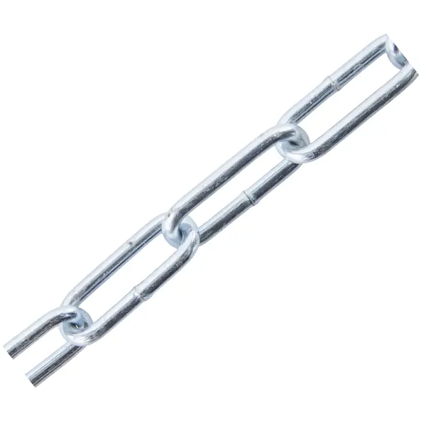 Цепь Standers оцинкованная сталь длинное звено 4 мм 5 м/уп. набор спортивных ножей тайга комплект 3 шт сталь 65х13 с веревочной намоткой