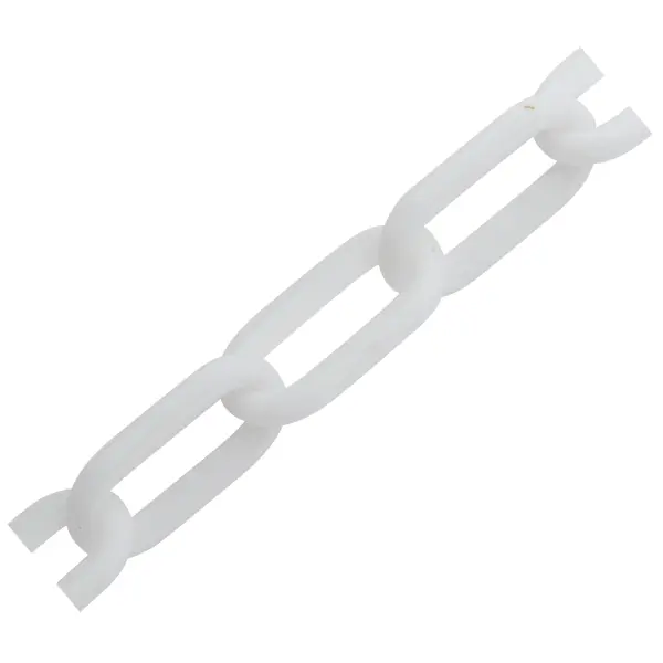 Цепь Standers неспаянное звено пластик 6 мм цвет белый 5 м/уп. 5m железо открытое звено цепи шнур для ювелирных изделий diy
