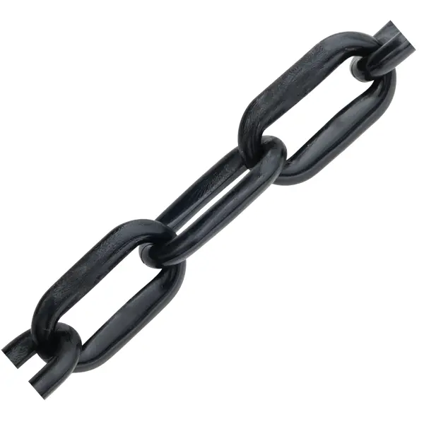 Цепь Standers неспаянное звено пластик 6 мм цвет черный 5 м/уп. 5m железо открытое звено цепи шнур для ювелирных изделий diy