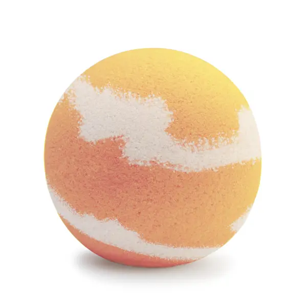 фото Бурлящий шар для ванны цитрусовый сорбет 120 г без бренда