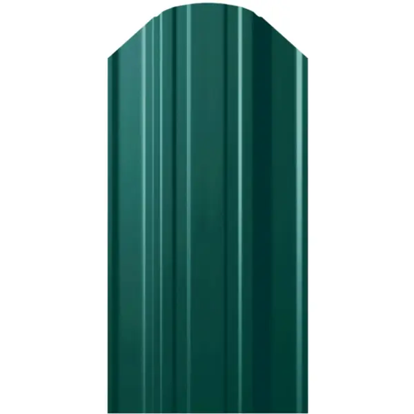 фото Штакетник-п 118 мм 1.5 м зеленый без бренда