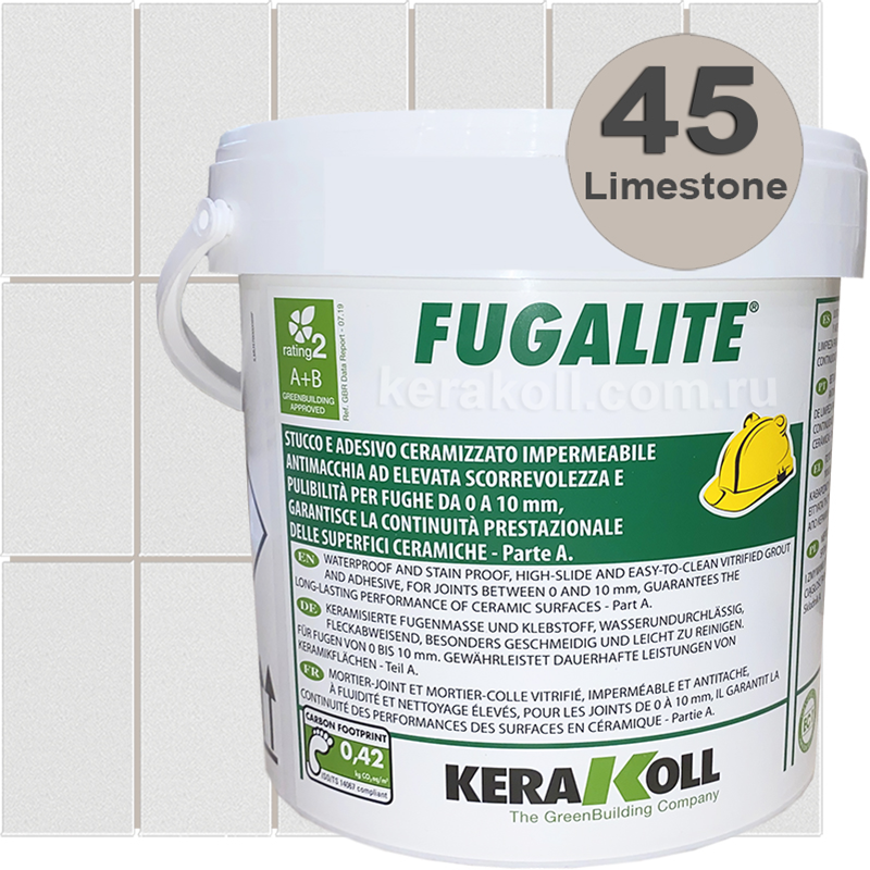  эпоксидная Kerakoll Fugalite Цвет 45 Limestone 3 кг  .