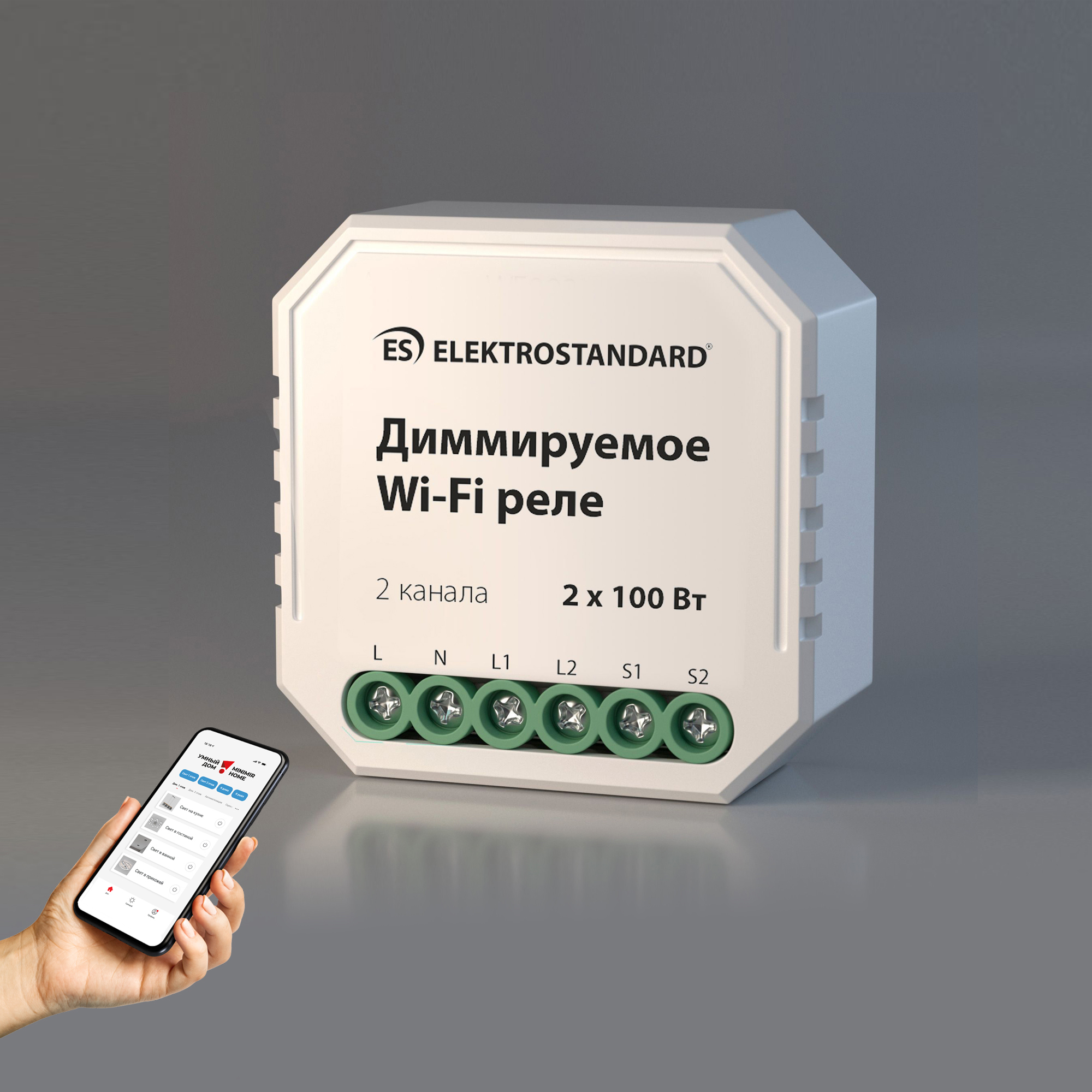 Диммируемое 2-канальное реле Умный дом 76003/00 Elektrostandard по цене  3180 ₽/шт. купить в Новосибирске в интернет-магазине Леруа Мерлен