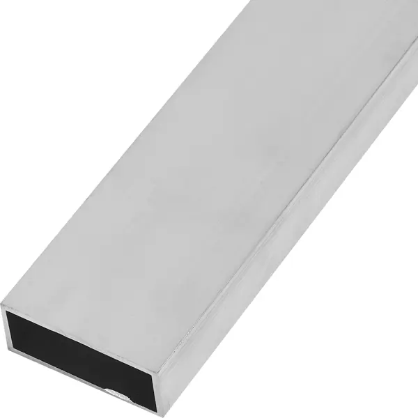 Профиль алюминиевый прямоугольный трубчатый 60х40х2x2000 мм магнитный профиль makiato алюминиевый для душевого ограждения