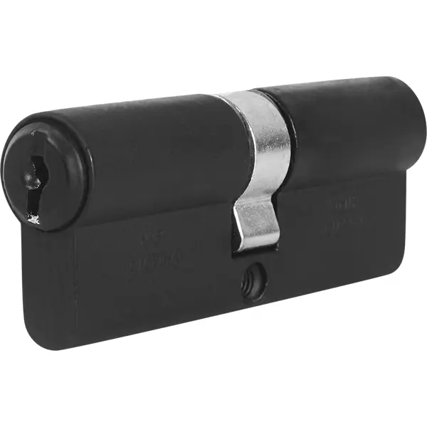 Цилиндр Зенит МЦ1-5-80, 40x40 мм, ключ/ключ, цвет черный смартфон servo f3 quad sim английский ключ