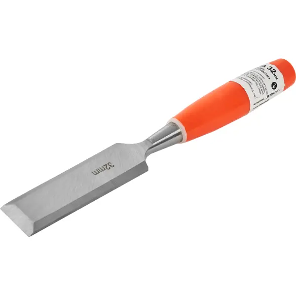 Стамеска 3923 32 мм нож консервный с деревянной ручкой с заклепками