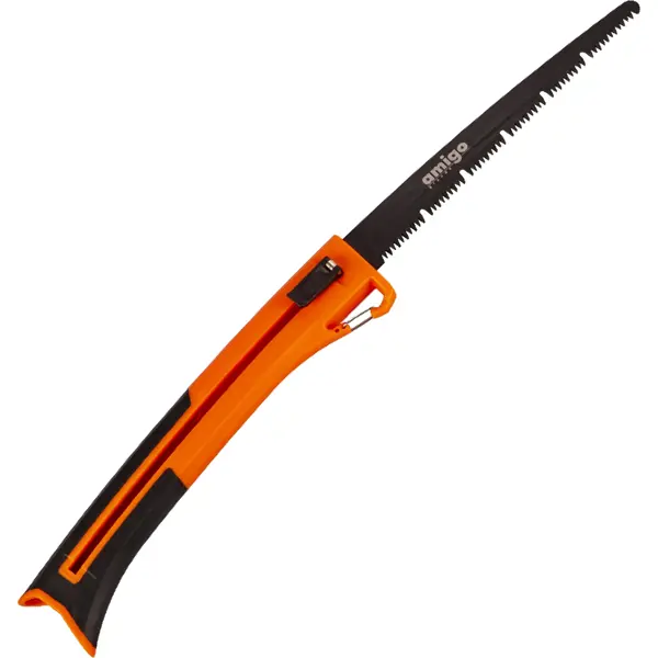 Пила садовая выдвижная Amigo 76036 250 мм 26 см оранжевый нож складной ganzo g743 1 оранжевый