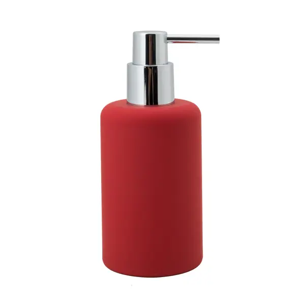 Дозатор для жидкого мыла Swensa Bland пластик цвет красный дозатор для жидкого мыла аквалиния квадро пластик пудровый ps0221ca ld