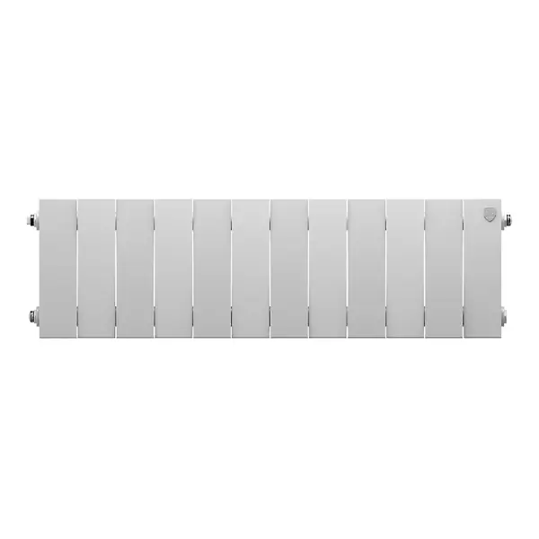 Радиатор Royal Thermo Pianoforte 200/100 биметалл 12 секций боковое подключение цвет белый