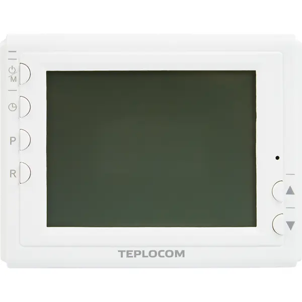 Термостат программируемый проводной Teplocom TS-Prog-2AA/8A комнатный белый термостат программируемый teplocom ts prog 220 3a комнатный белый