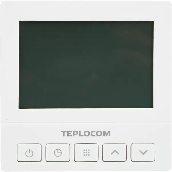 Термостат программируемый Teplocom TS-Prog-220/3A комнатный белый термостат valtec комнатный электронный