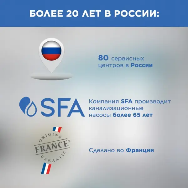 фото Насос санитарный sfa sanidouche