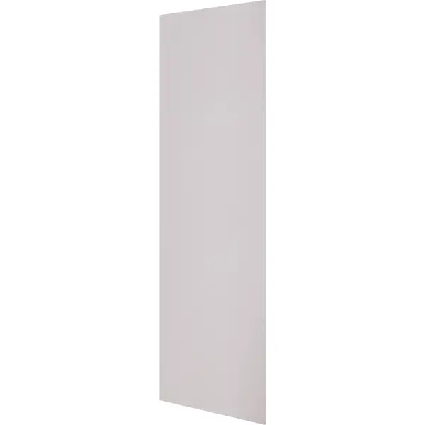 фото Дверь для шкафа лион 60x225.8x16 см цвет серый глянец без бренда