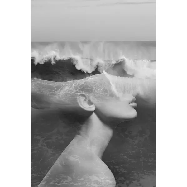 Картина на холсте Море мыслей 40x60 см картина в раме 75х100 см холст климт поцелуй art поцелуй