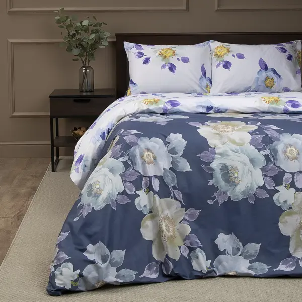 Комплект постельного белья Amore Mio Софт двуспальный сатин разноцветный наволочка inspire 50x70 см сатин темно синий