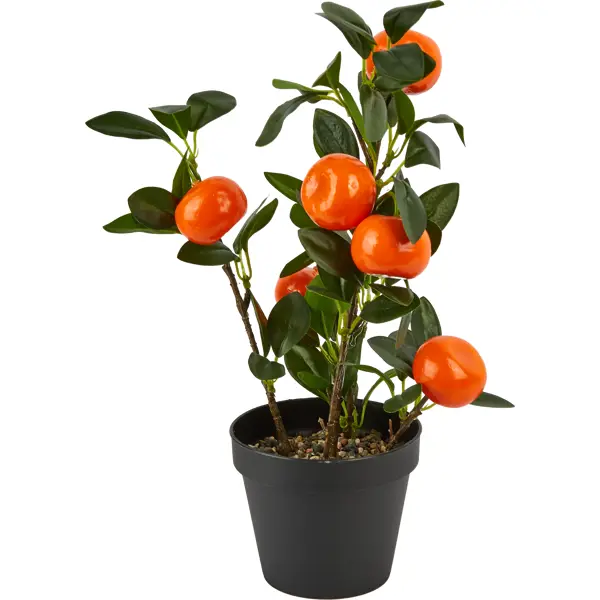 Искусственное растение Мандарин ø20 см полиэстер искусственное растение декоративный лук ø8 см полиэстер зеленый