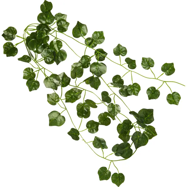 Искусственное растение Лиана Плющ вечнозеленый h230 см ПВХ цвет зеленый искусственное растение подвесное плющ 95 см