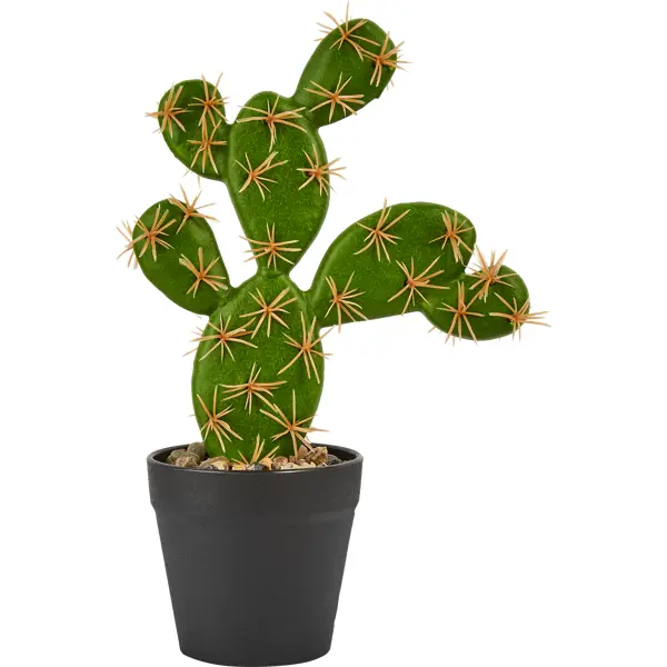 Искусственное растение Кактус h23 см полиэстер разноцветный искусственное растение декоративный лук ø8 см полиэстер зеленый