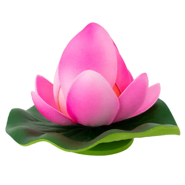 Цветок для водоема Ecotec Бутон лотоса пластик розовый ø10 см украшение для водоема цветок лотоса эва персиковое 14x16x6 см