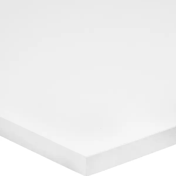 Деталь мебельная 1200x400x16 мм ЛДСП белый премиум кромка со всех сторон деталь мебельная 2000x500x16 мм лдсп белый кромка с длинных сторон