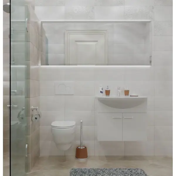 Зеркало О63 без полки 60 см зеркало для ванной luxury с подсветкой 60x60 см