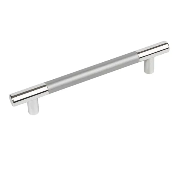 Ручка-скоба мебельная C-15 пластик 128 мм цвет металлик морозильник nordfrost df 161 iap серебристый металлик