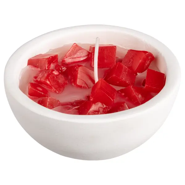 Свеча ароматизированная в гипсе Яблоко с корицей красная 6 см свеча ароматизированная в гипсе яблоко с корицей красная 6 см